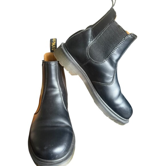 Dr. Martin's 2976 SLIP RESISTANT LEATHER CHELSEA BOOTS W 6/M 7 Retails for $180 - Picture 1 of 14